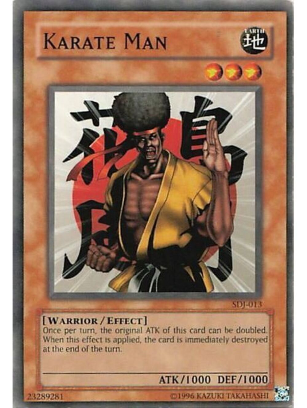 Yu-Gi-Oh! TCG 2002 Karate Man NM MRL-EN